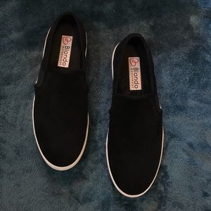 Blondo waterproof riyan black slip on shoes